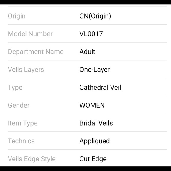 Wedding Accessories 3M Tailing Llower Veil Bridal - Picture 2 of 5